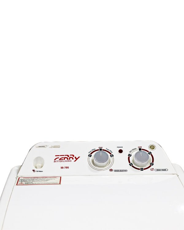 Close-up of Ferry FWP-786 Durable Grey Plastic Body